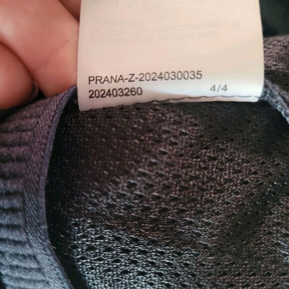 Prana Womens Wonderland Rocks Pants Size Medium Navy Blue Snap Cuffs Pockets Euc - Picture 9 of 12